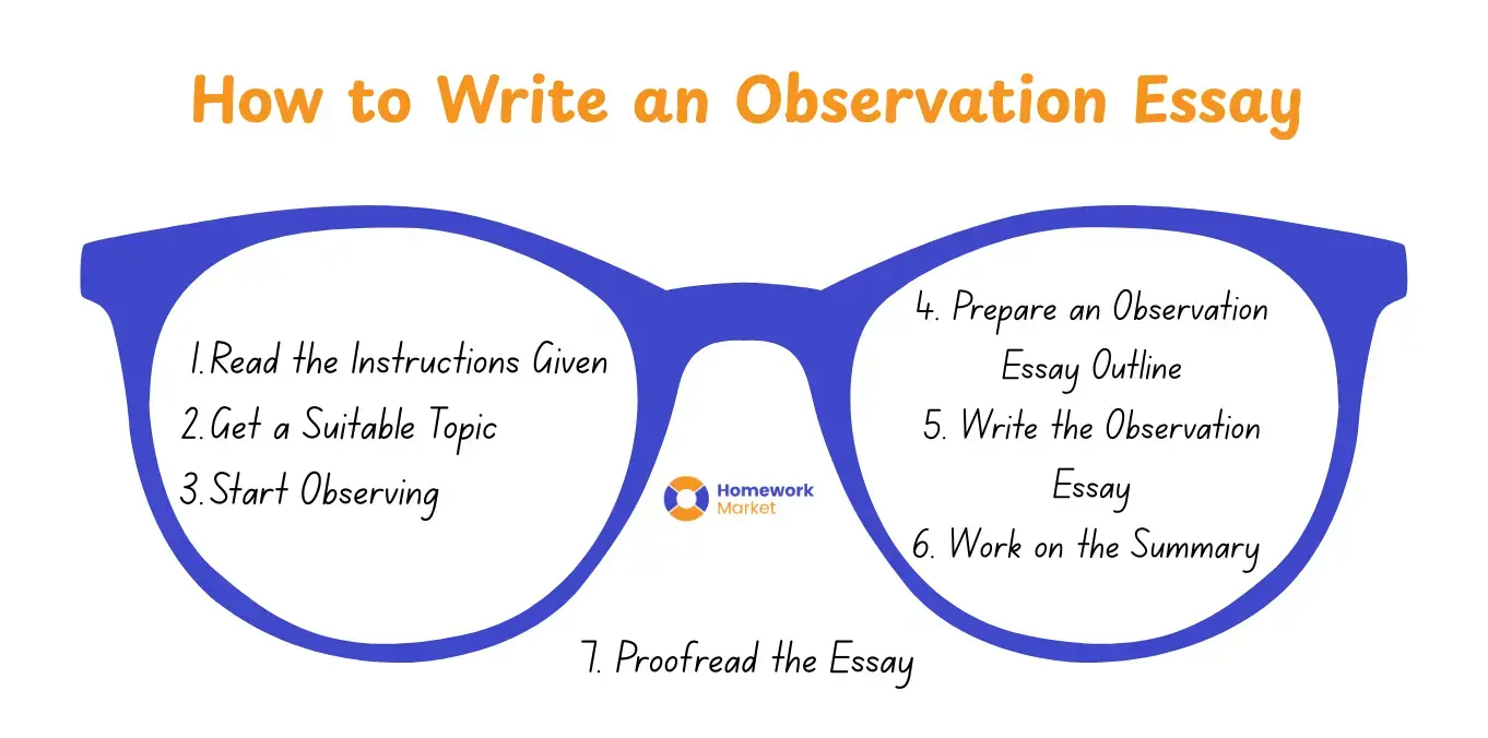 How to Write an Observation Essay