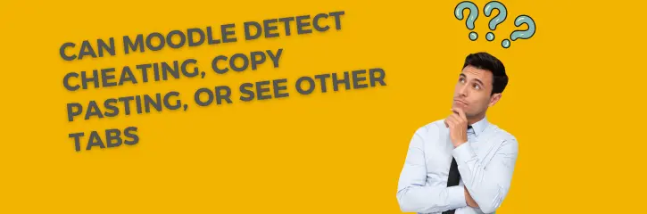 Explore if Moodle's Cheating Detection Catches Copy-Pasting