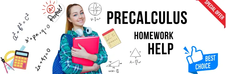 Precalculus Homework Help